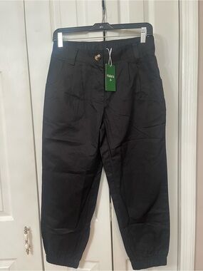 NWT Halara Mid Rise Casual Jogger With Pockets Black Size Small